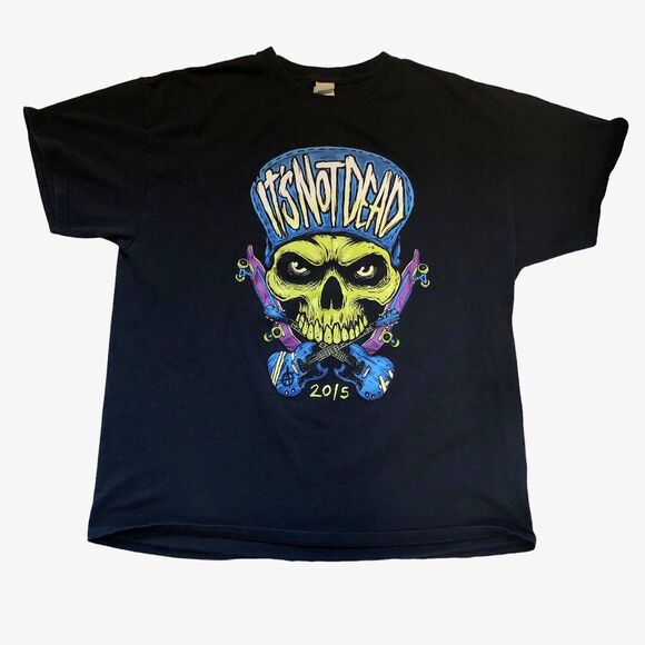 It's Not Dead Fest 2015 Graphic Tee Punk Rock Ska San Bernardino CA - Picture 1 of 8